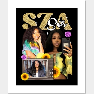 Hip Hop Fanart SZA SOS Posters and Art